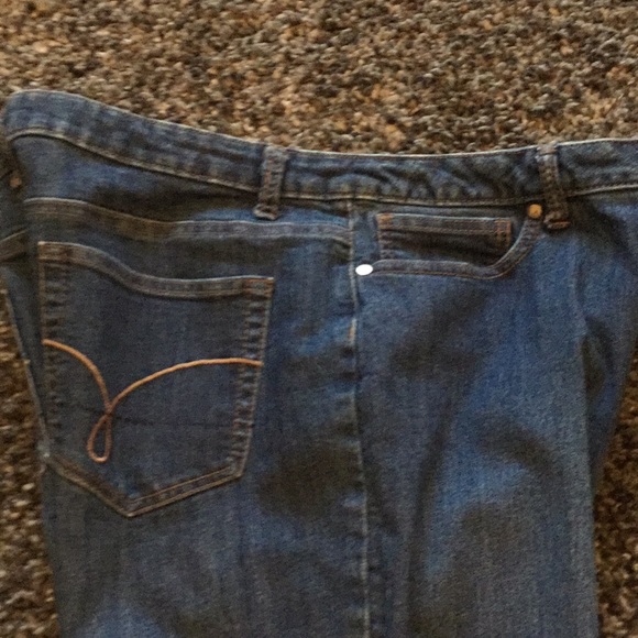 Denver Hayes Ladies Blue Denim Jeans Stretch Plus Size 16 x 32 - Picture 9 of 9